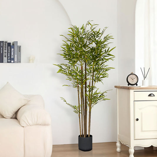 Artificial Lucky Bamboo Plant 120cm with 7 Branches