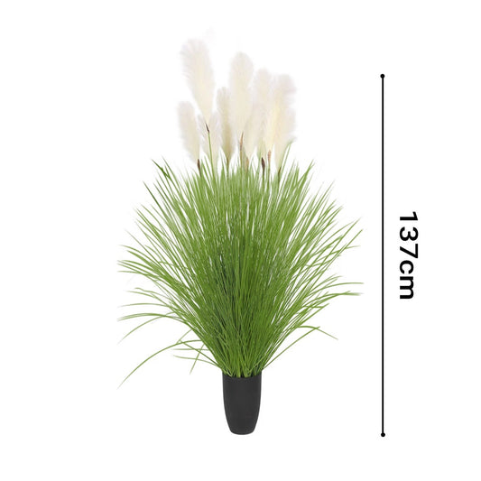Artificial Potted Pampas Grass 137cm