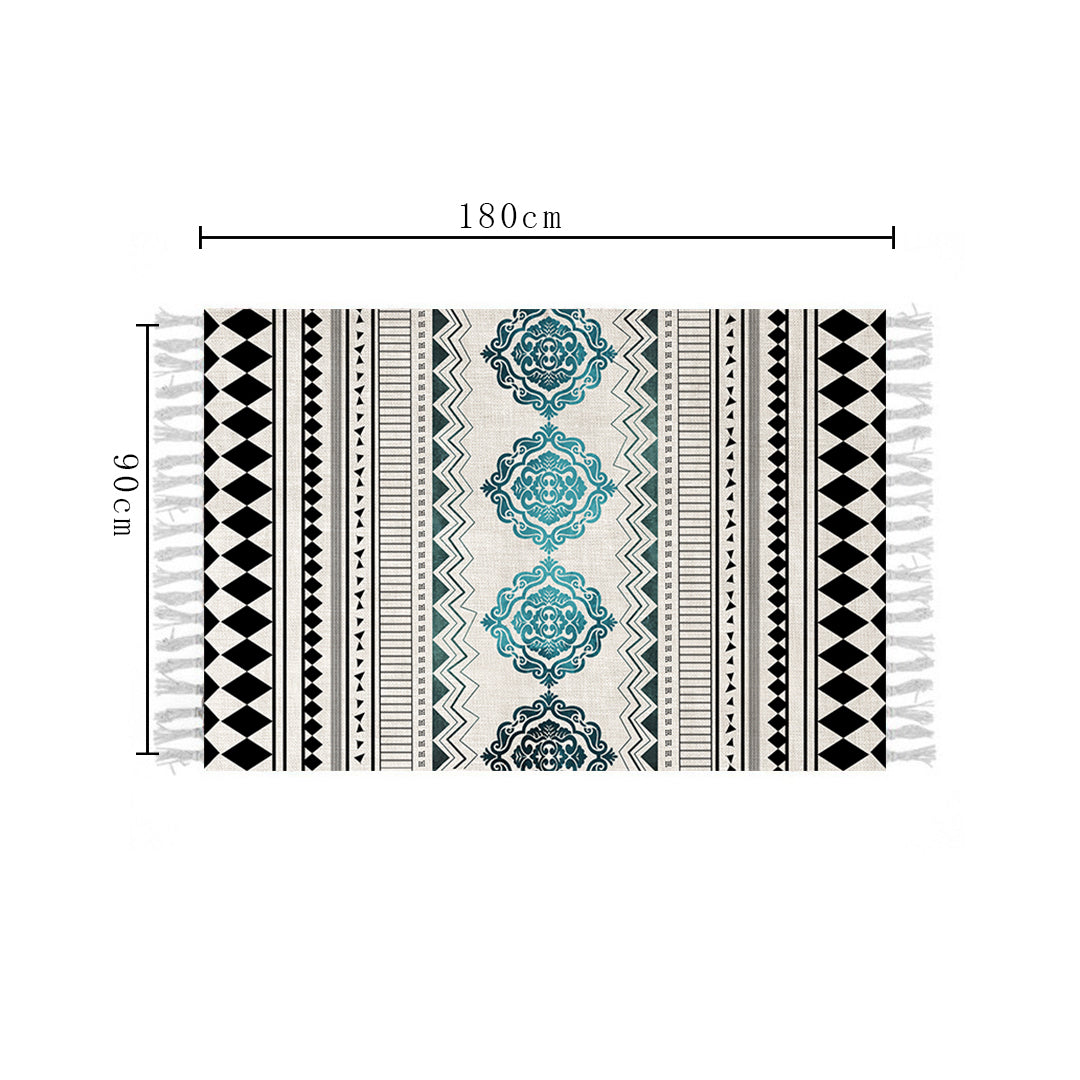 Boho Vintage Runner Rug 90x180cm
