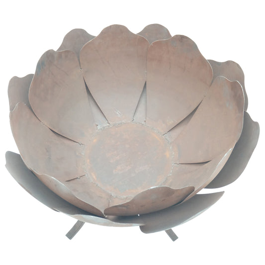 Lotus Flower Firebowl on Legs 60cm - Image 2
