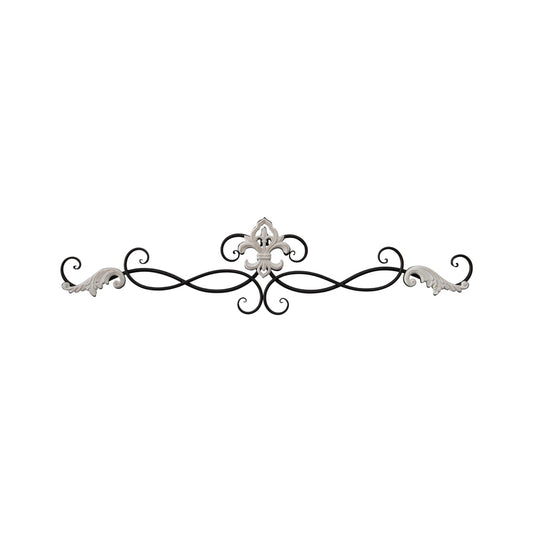 Moulded Fleur de Lis Wall Art 84cm - Image 2