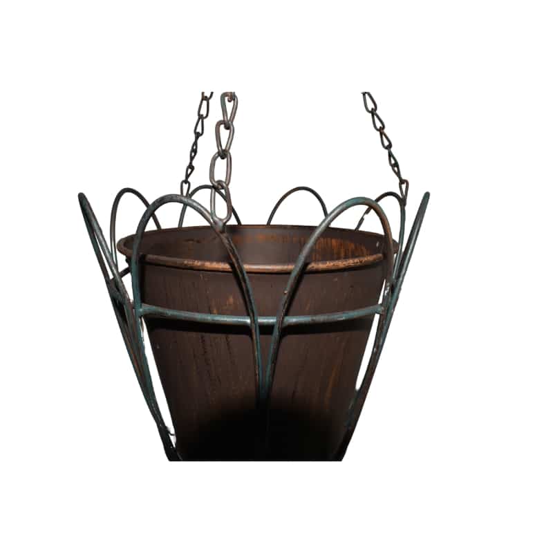 Hanging Potplanter w Pot Wall Bracket Hummingbirds 55cm - Image 5