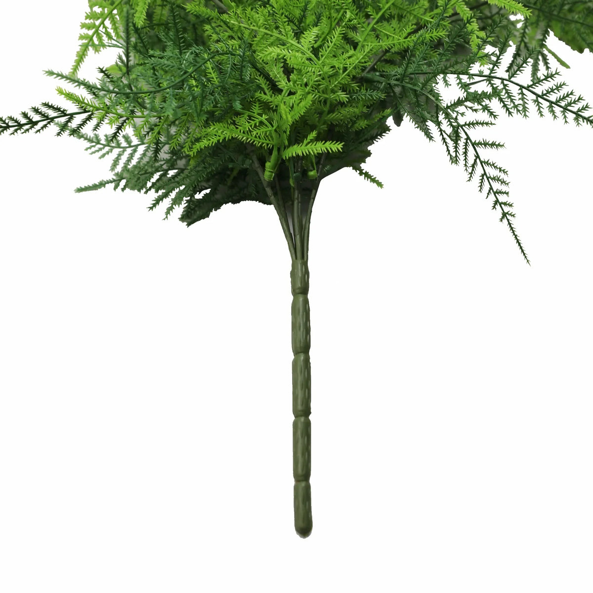 Artificial Hanging Lace Fern Vivid Green Garland Bush UV Resistant and Fire Rated 15cm x 76cm - Image 5