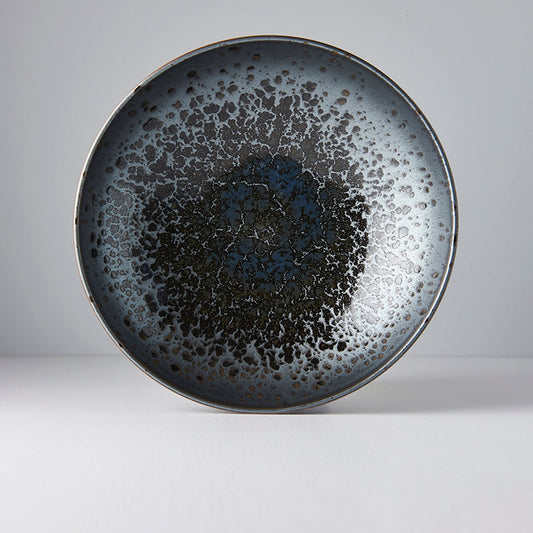 Serving Bowl 28cm Black Pearl Glaze - Image 2