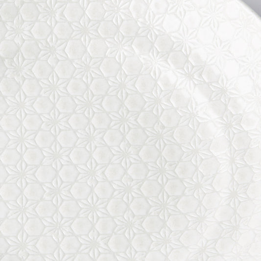 Serving Bowl 28.5cm White Star Glaze - Image 2