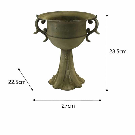 Urn On Petal Stand 28cm - Image 2