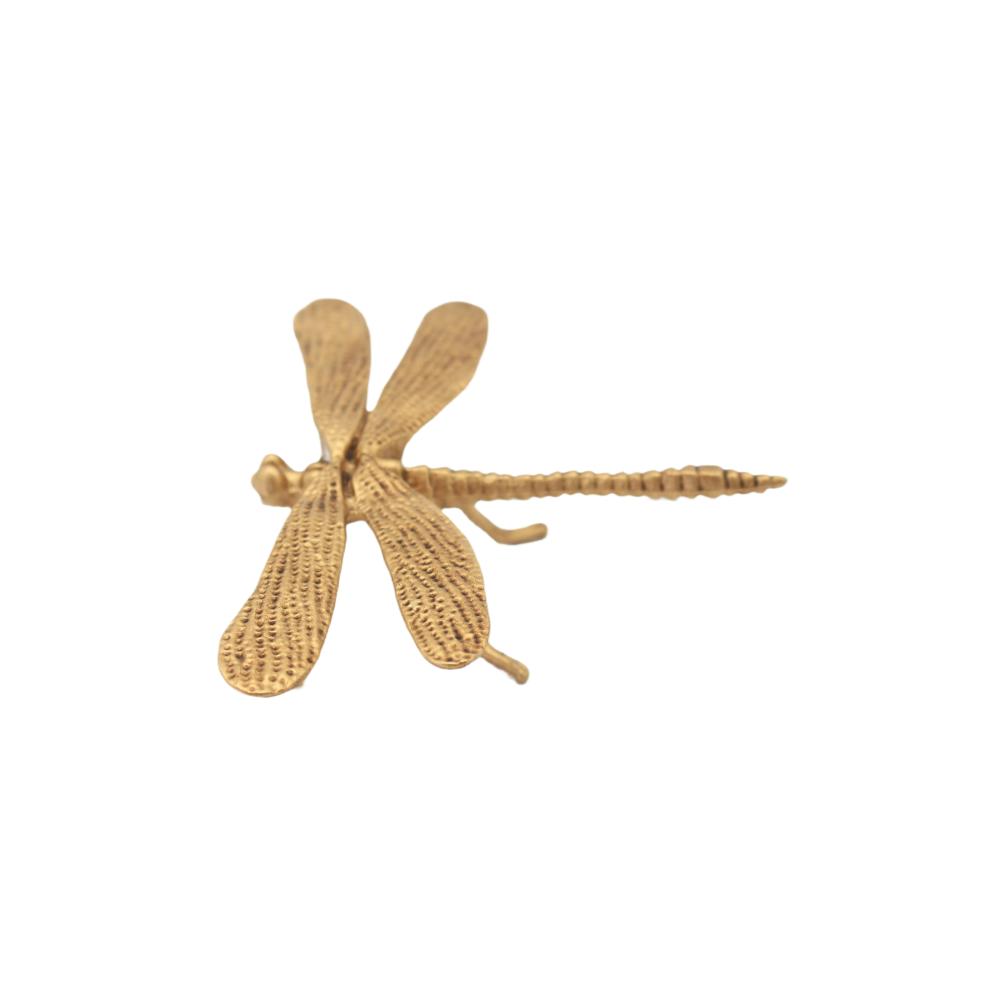 Dragonfly Sculpture Gold 3cm