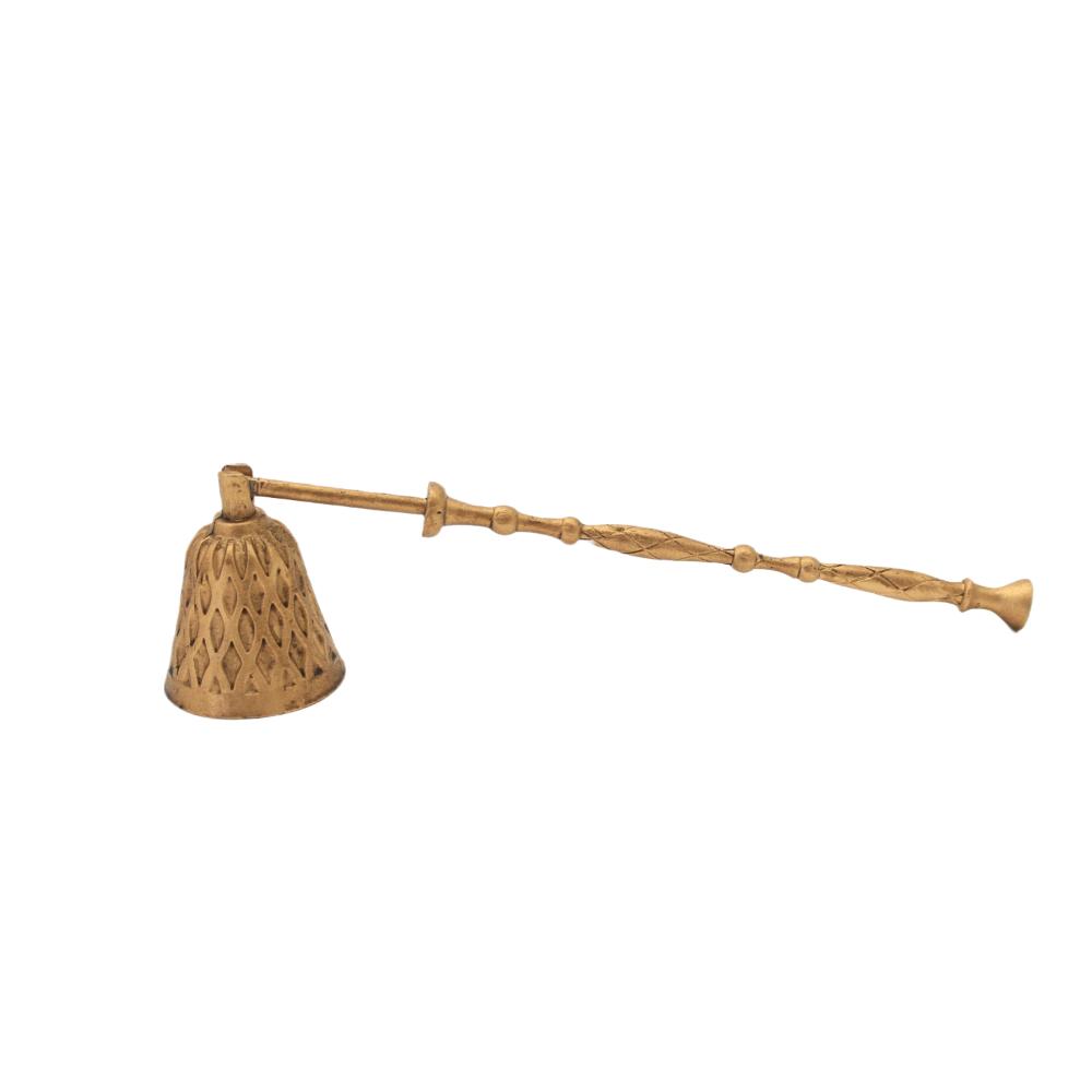 Candle Snuffer Gold 20cm
