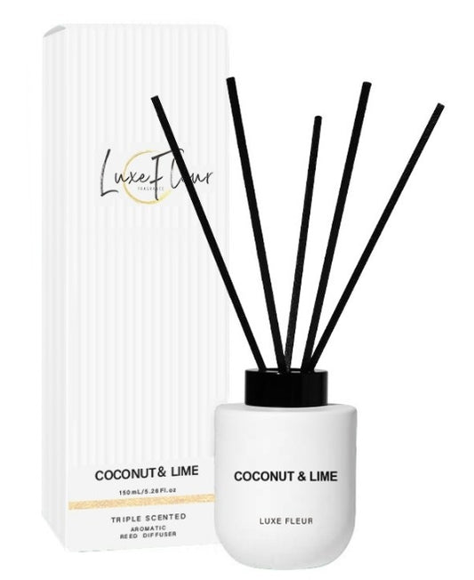 bulk 6 Luxe Fleur Diffuser 150ml Coconut & Lime