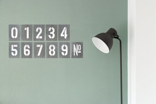 Number Wall Art 32cm - Image 2