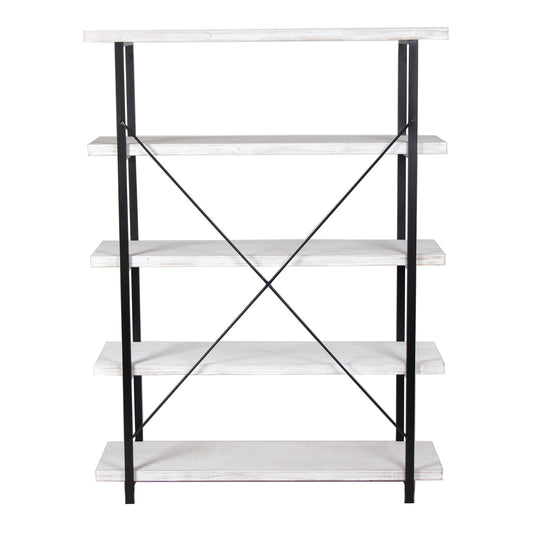 Hamptons Style 5 Tier Shelf Unit 162cm - Image 2