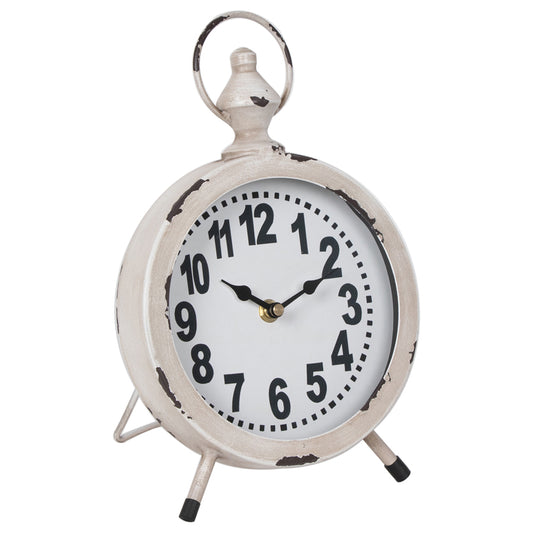 Round French Provincial Table Clock 18cm - Image 2