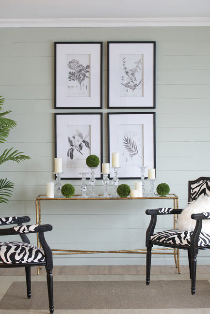 Set 4 Flora & Fauna Framed Prints 76cm - Image 2