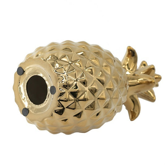 Gold Pineapple Ornament Small 17cm - Image 2