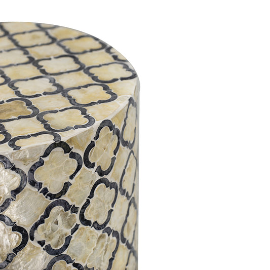 Geometric Patterned Stool