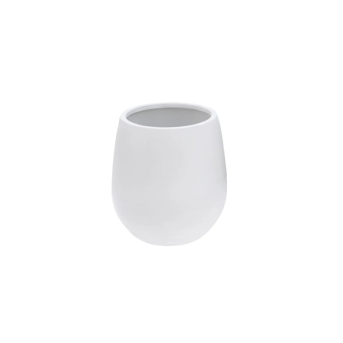Luxury Teardrop Balloon Planter — Set of 4 White