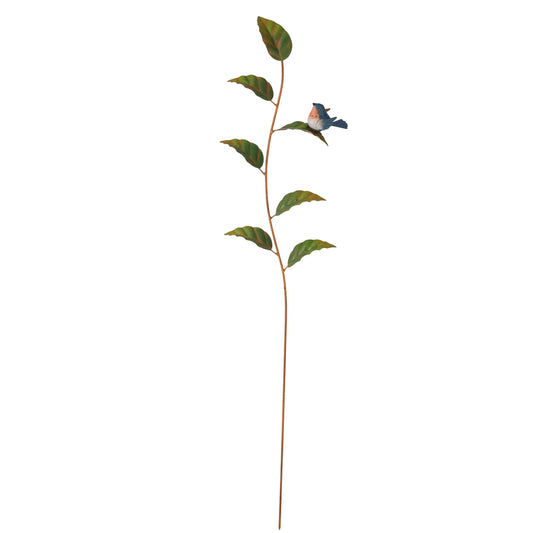 Set 3 Asst Leaf Stakes With Bug Bird cm
