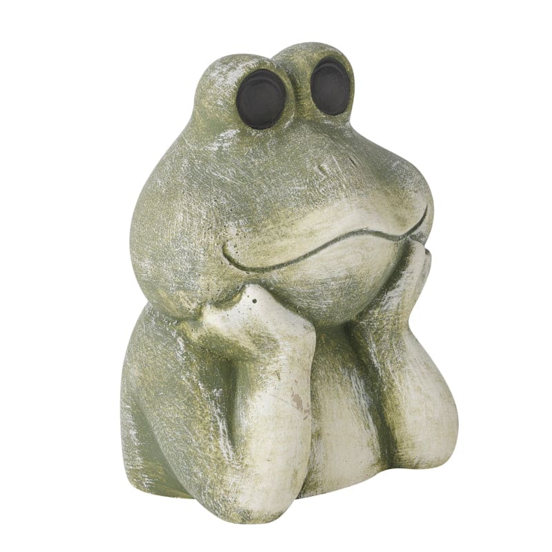 Claude-Croak the Frog Ornament Large 15.5 x 11.5 x 20 cm