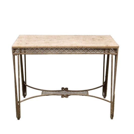 Vintage Style French Country Console Table 118cm - Image 2
