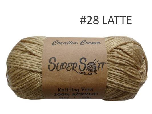 bulk 12 Super Soft Knitting Yarn