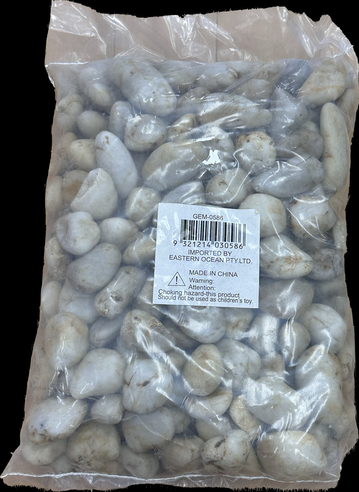 River Stones Washed 10kg Bag White 1cm To 4cm Stones