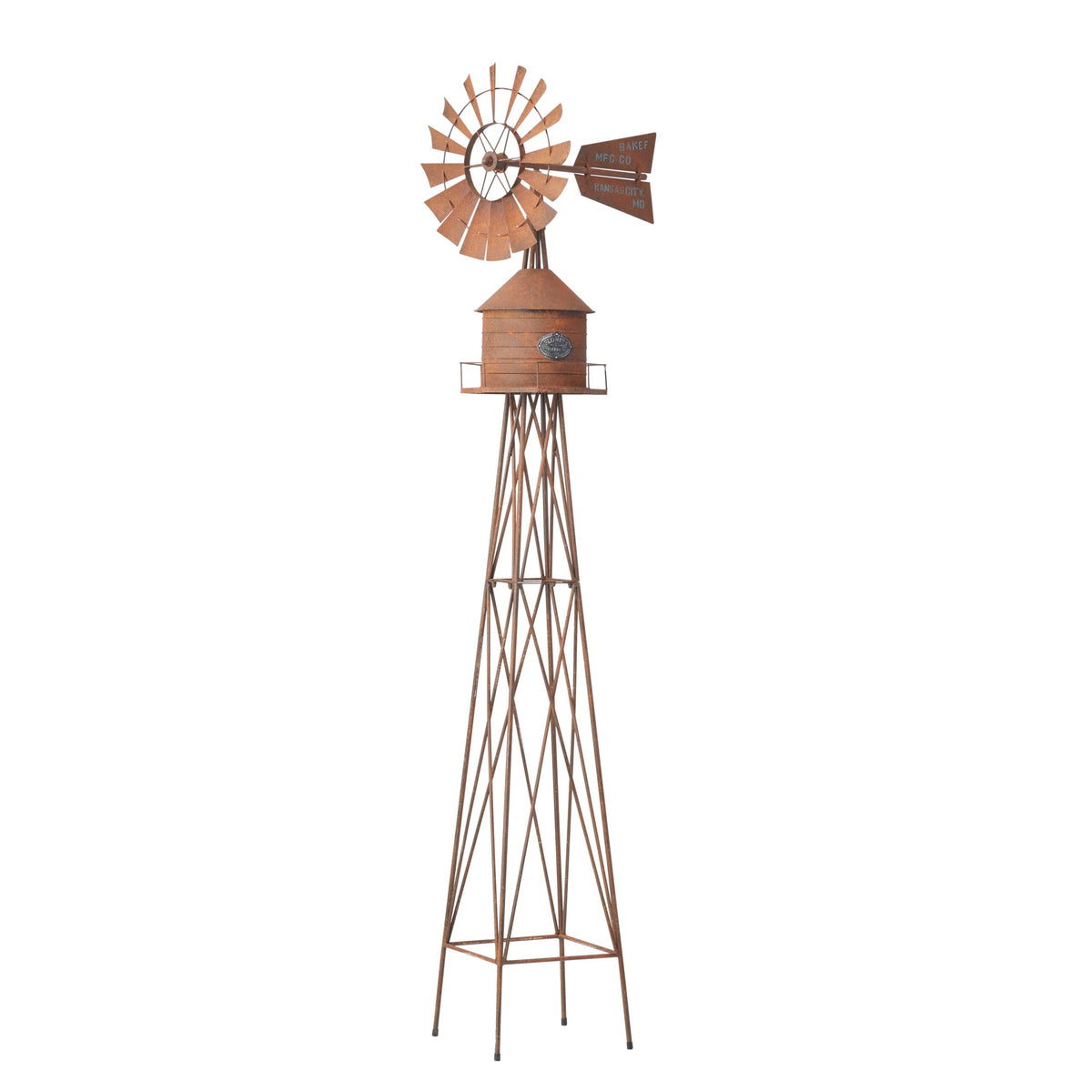 Tall Windmill W Silo 189cm