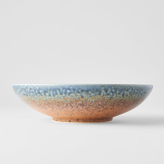 Serving Bowl 28cm Earth & Sky Glaze - Image 2