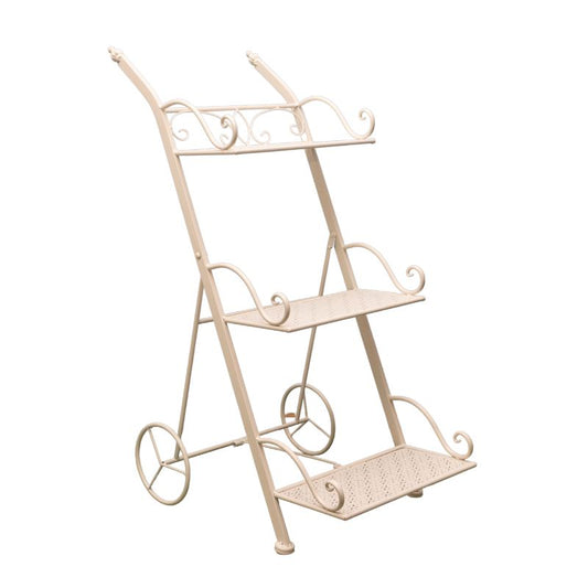 Bordeaux 3 Tier Cart Trolley Plant Stand 78cm - Image 2