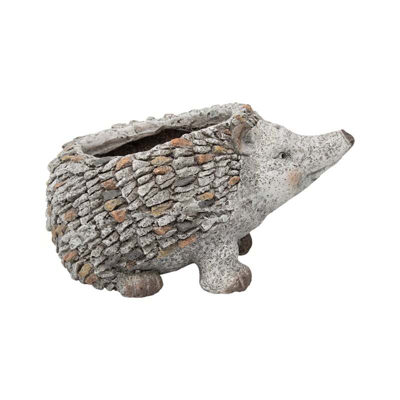 Stony Echidna Planter W Hole & Plug 40x23cm - Image 5