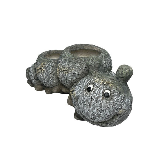 Caterpillar Planter W Hole & Plug 44x19cm - Image 2