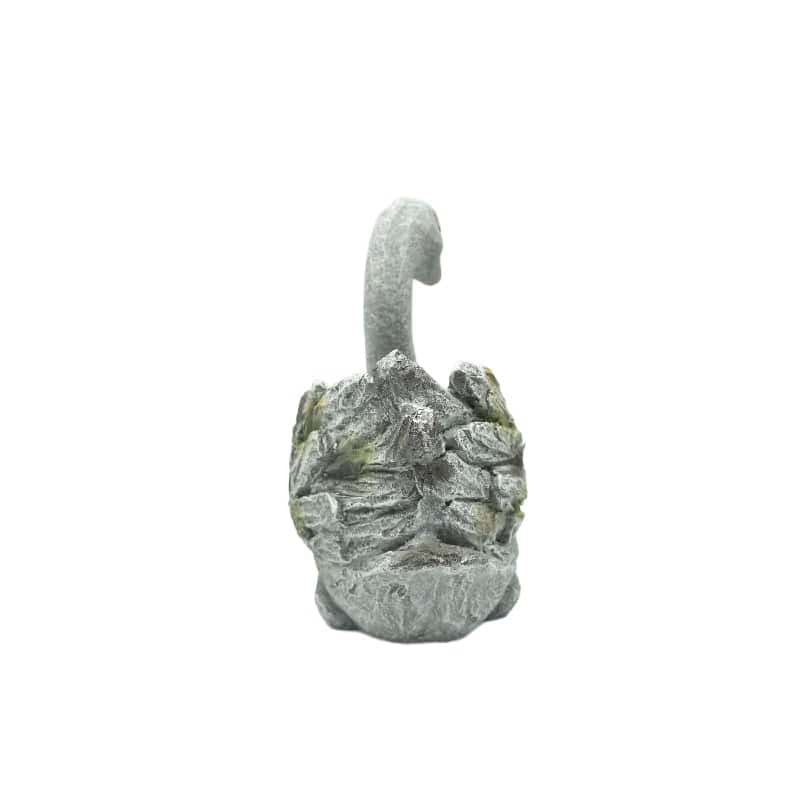 Elegant Swan Planter w Hole + Plug 34cm - Image 4