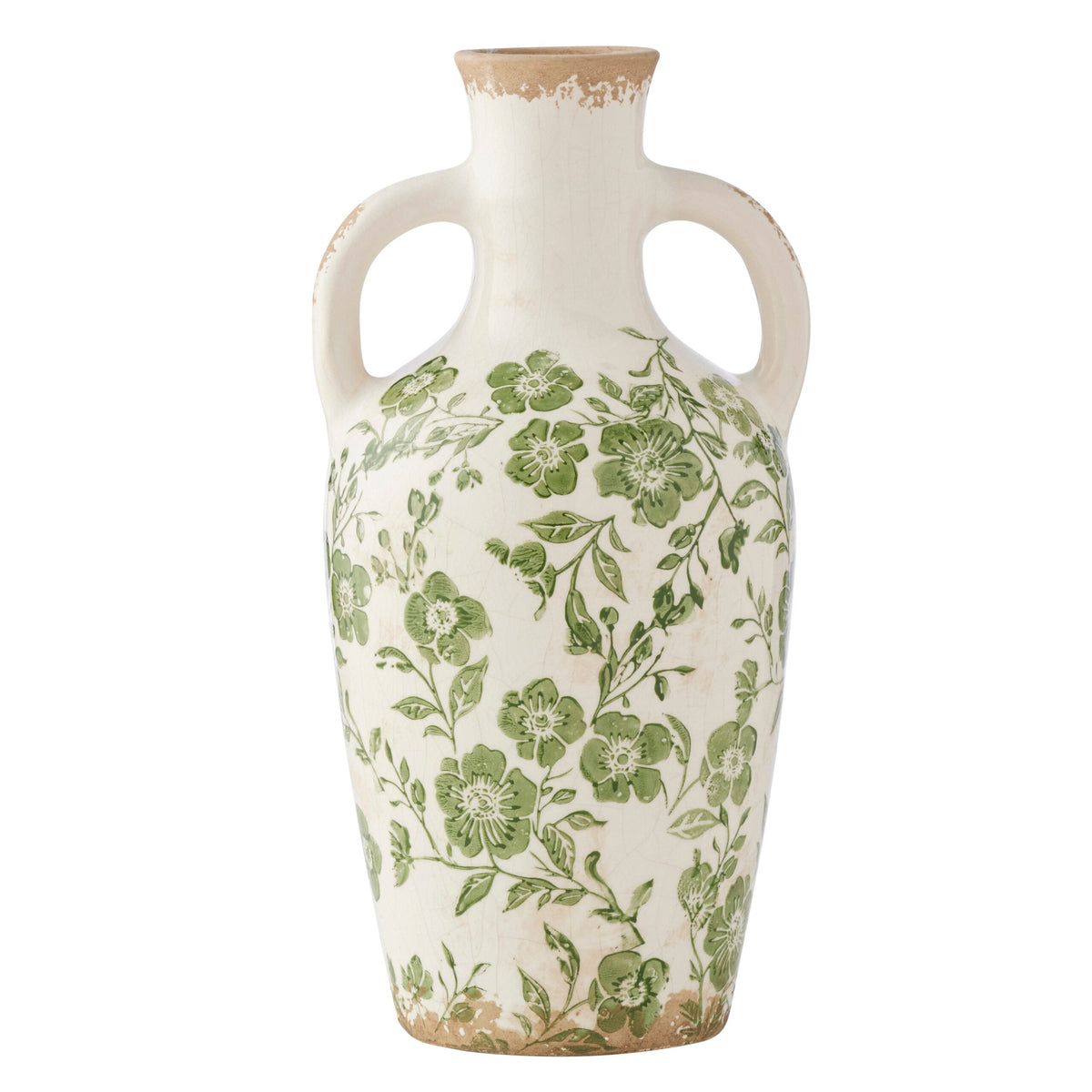 Green Leaf Urn 31cm