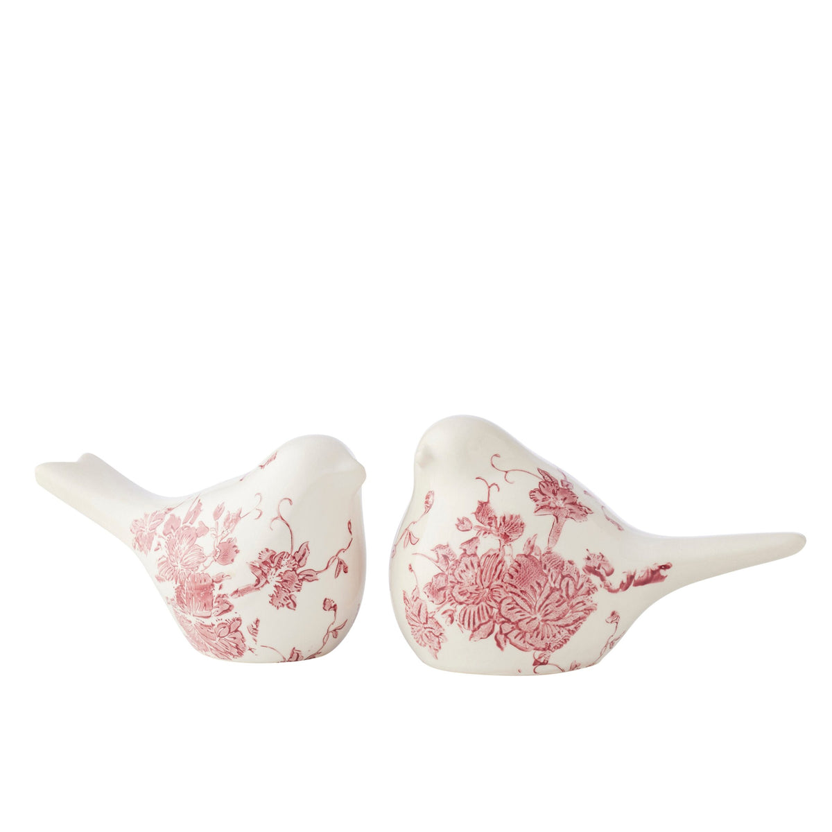 Set 2 Asst Size Cherry Blossom Birds 20cm
