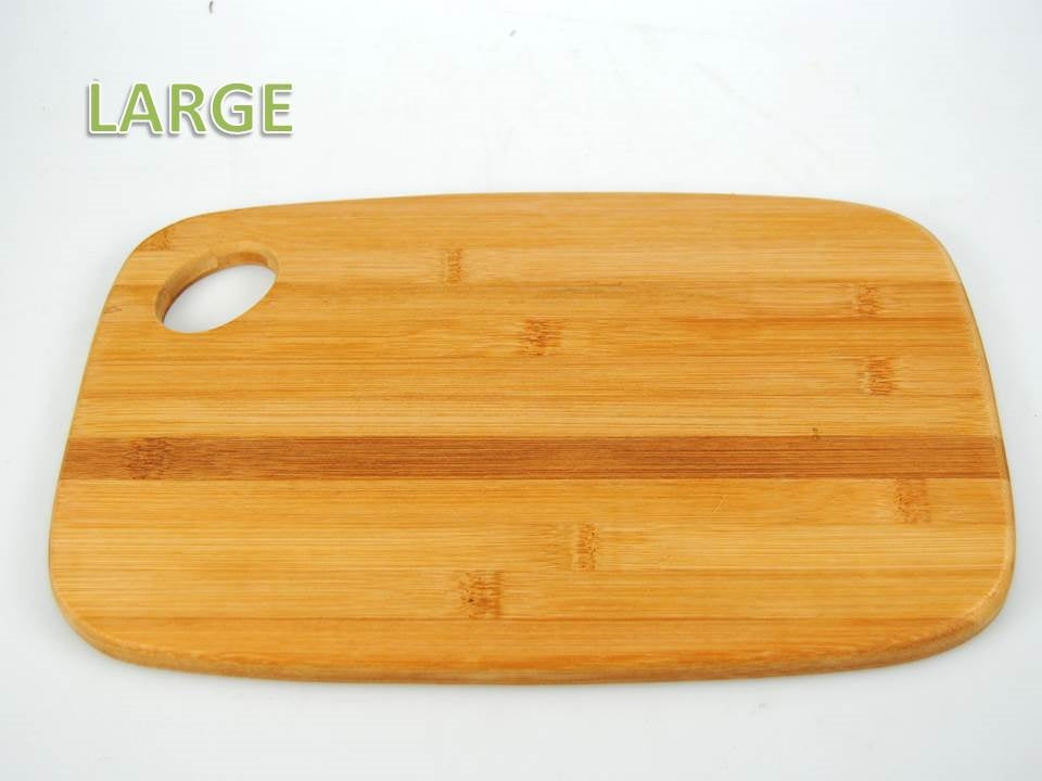 Bulk 12 Bamboo Chopping Board 37x22x1.2cm Lge