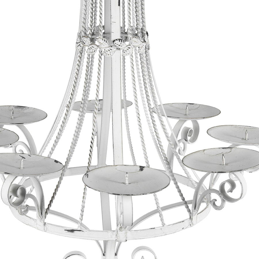 Ornate Hanging Pillar Candelabra Candle holder 42x100cm - Image 3
