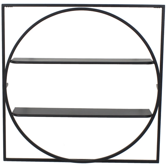 Eclipse Floating 2-Shelf Wall Hanging 60cm - Image 2