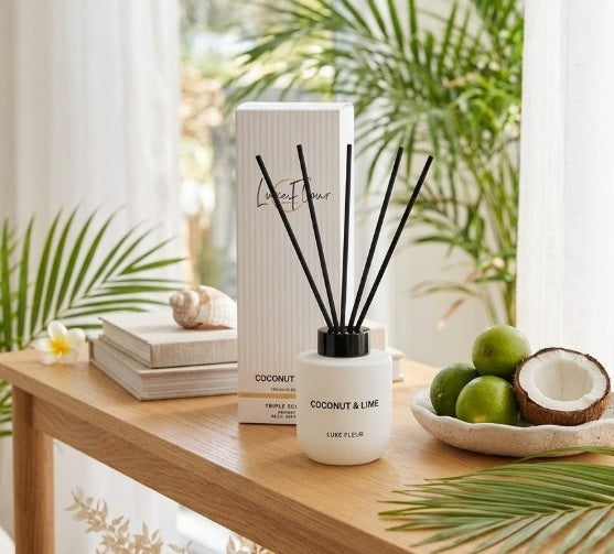bulk 6 Luxe Fleur Diffuser 150ml Coconut & Lime