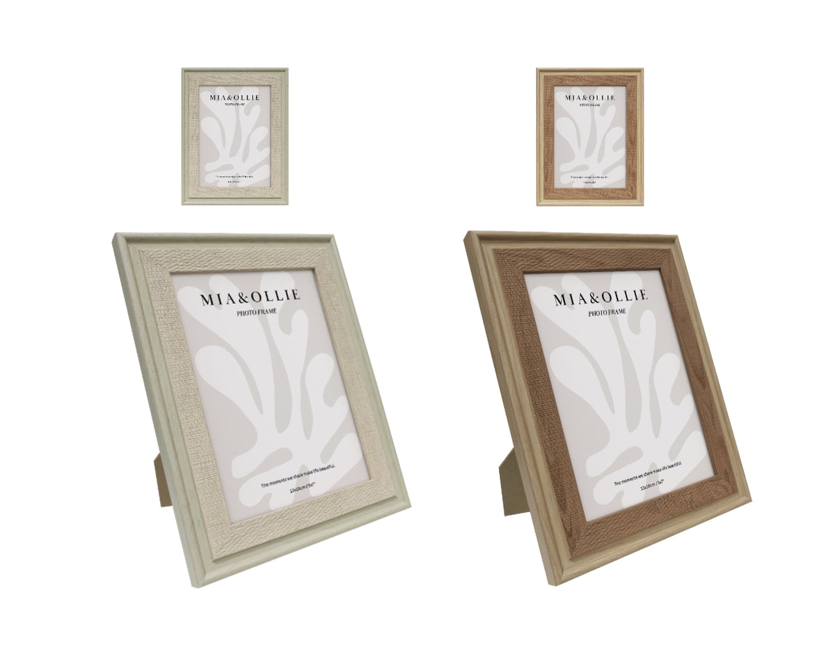 Set 2 Photo Frame Elise '5x7in" 18cm