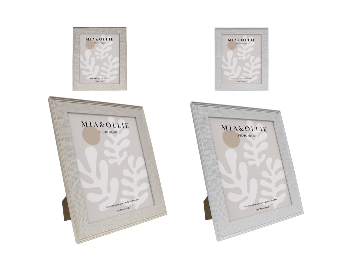 Set 2 Photo Frame Bella '8x10in' 25cm