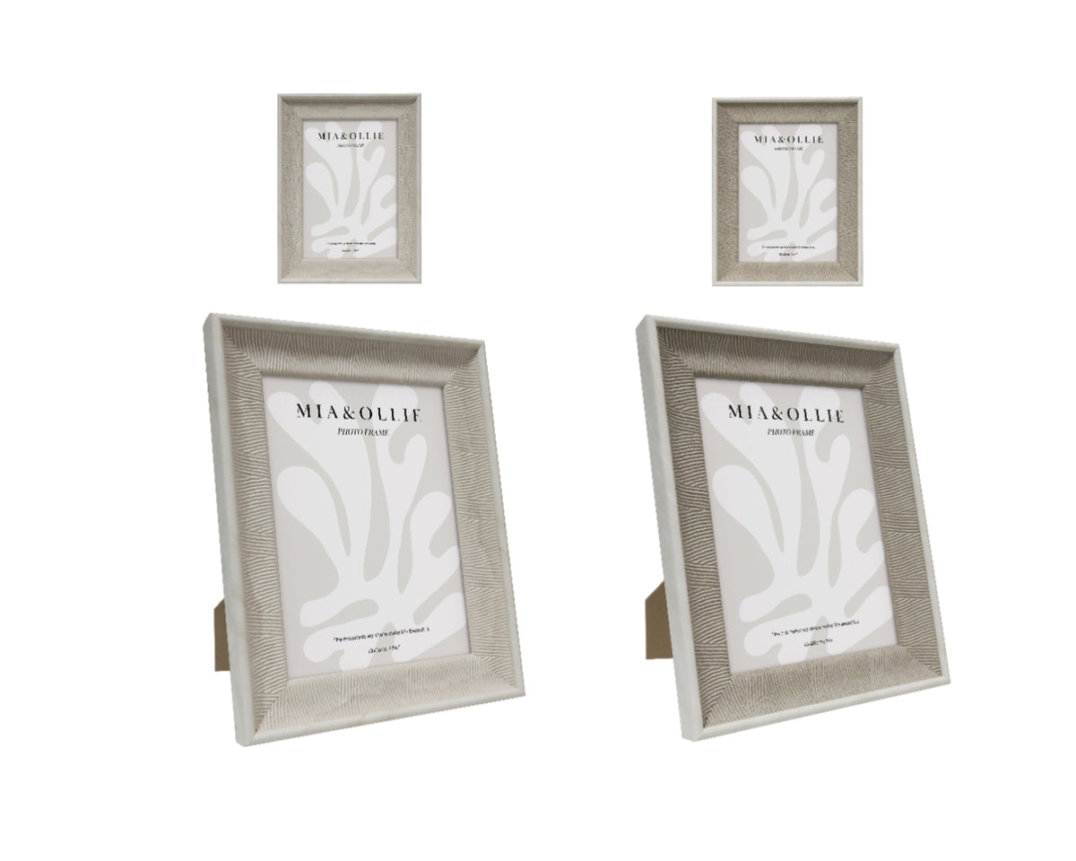 Set 2 Photo Frame Cassie '5x7in" 18cm