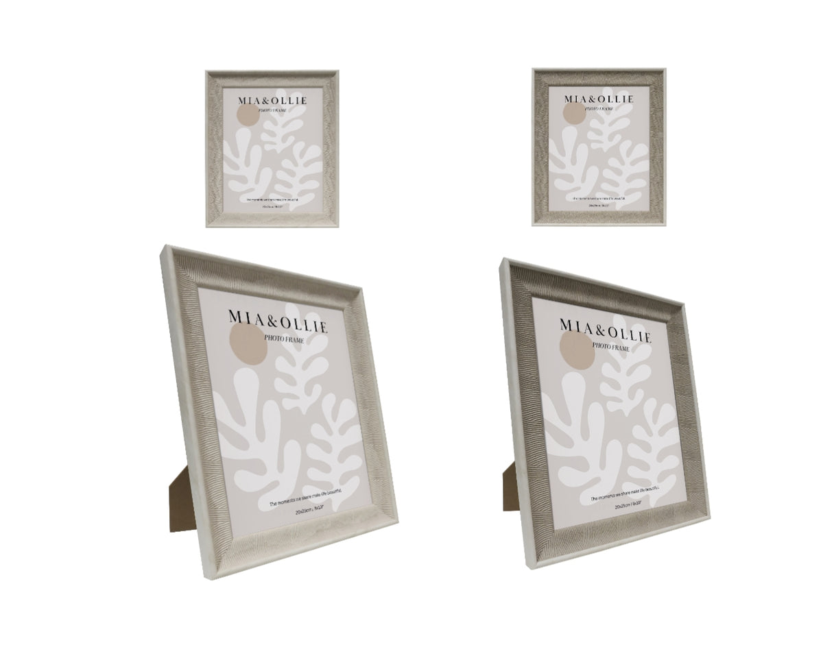 Set 2 Photo Frame Cassie '8x10in' 25cm