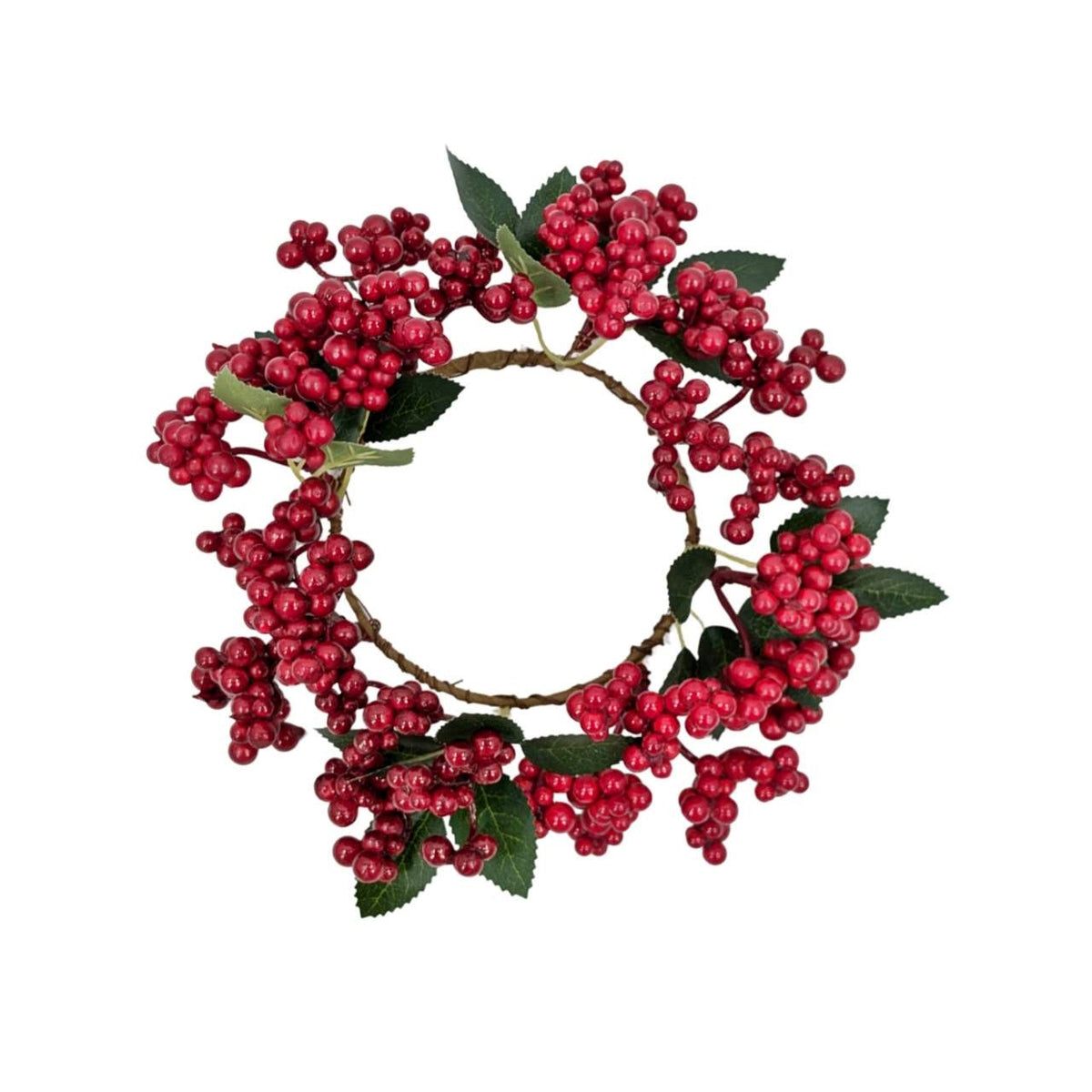 Bulk 12 Xmas Berry Wreath 20cm