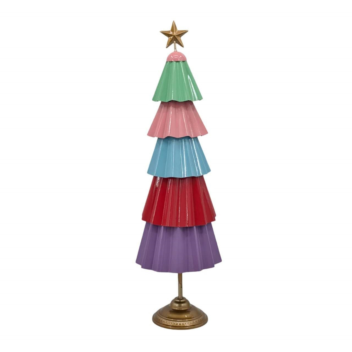 Xmas Candyland Metal Tree 25.5x81cmh