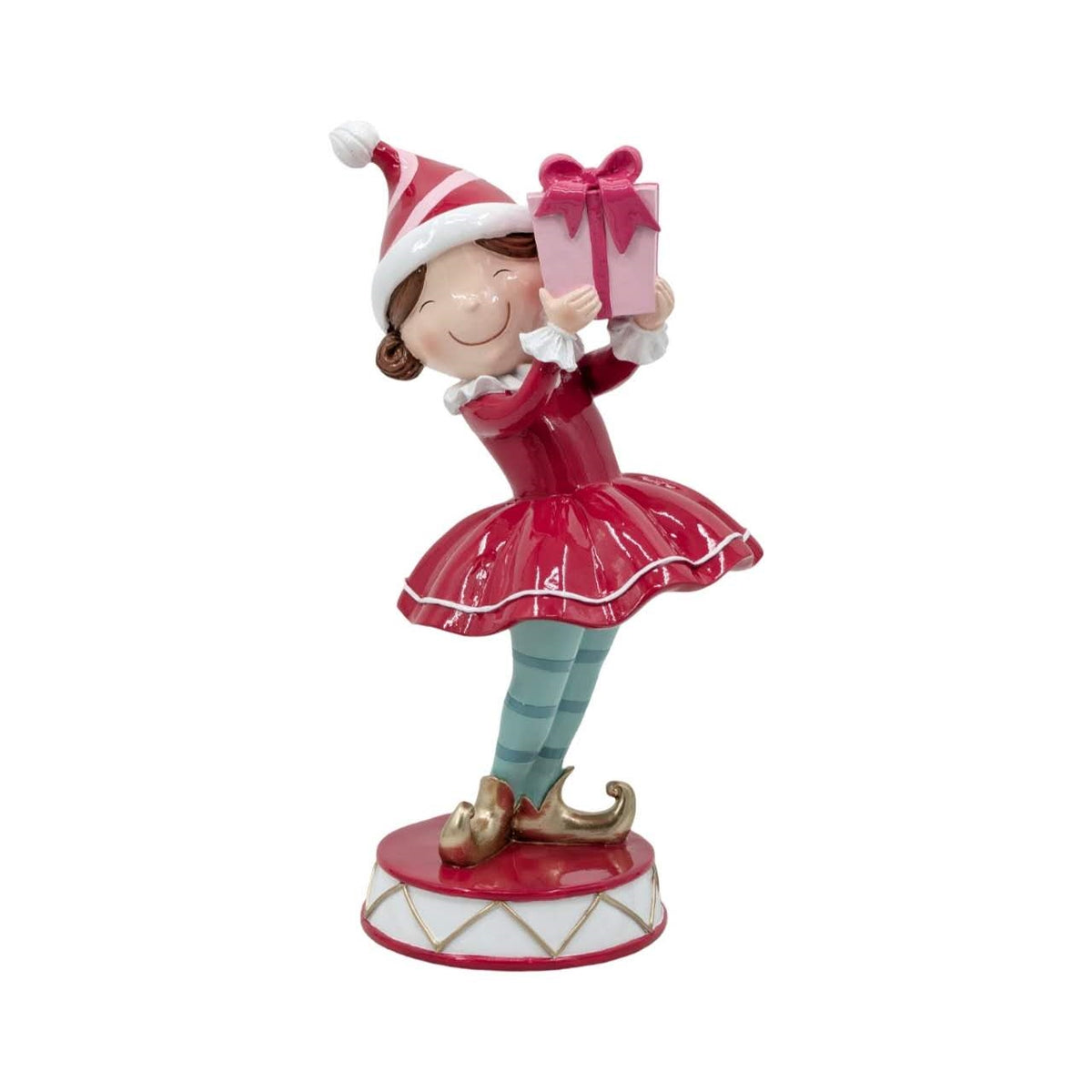 Bulk 4 Xmas Candyland Girl Elf Resin 33cm