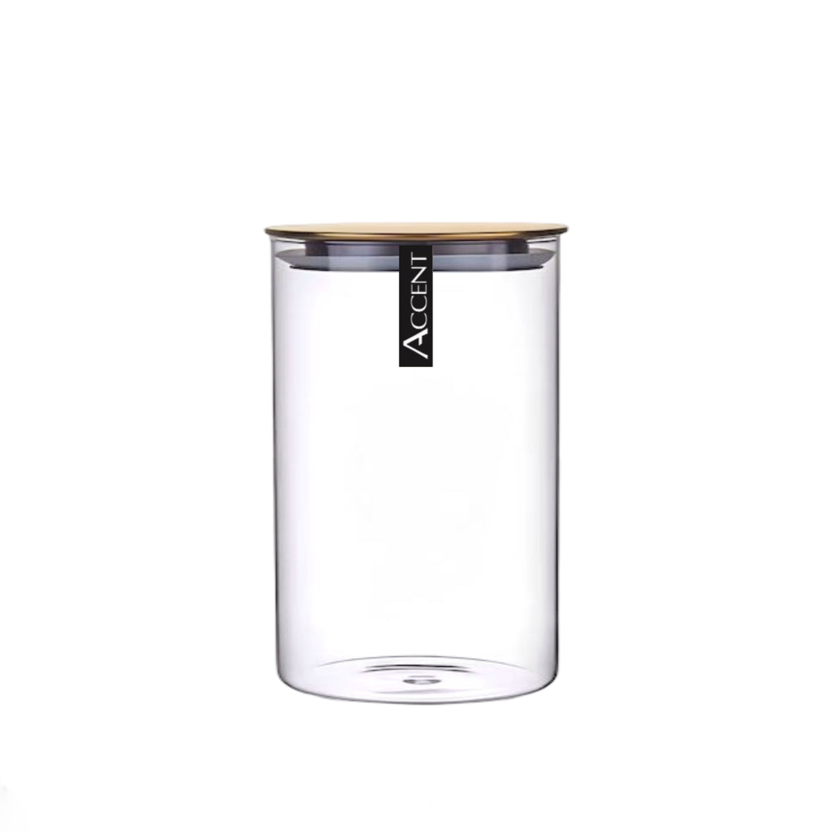bulk 24 Glass Jar w/ Gold Metal Lid 15cm