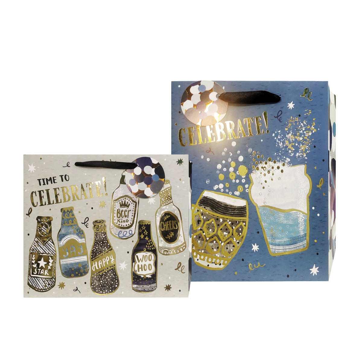 bulk 24 Medium Celebration Sips For Male Gift Bag3cm