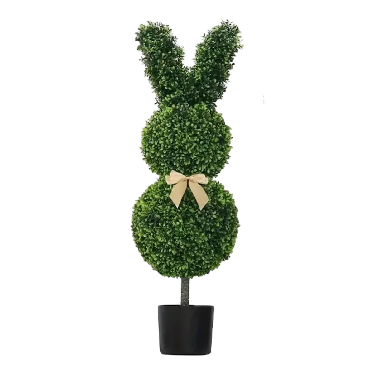 Set 2 Artificial Bunny Rabbit Topiary Tree 80cm - Image 2