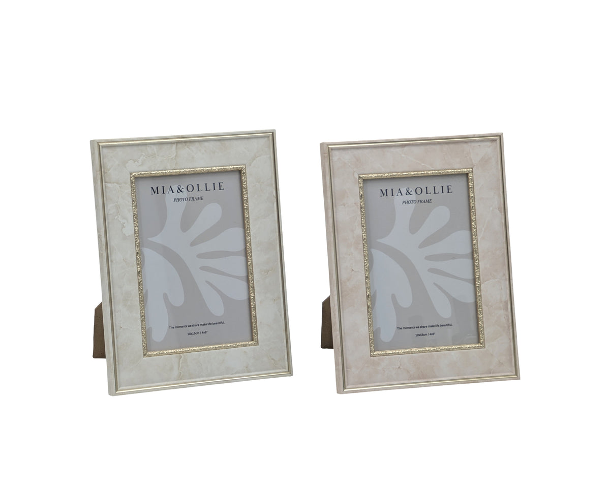 Bulk 24 Ps Photo Frame Florence 10x15cm 4x6in 2 Asst