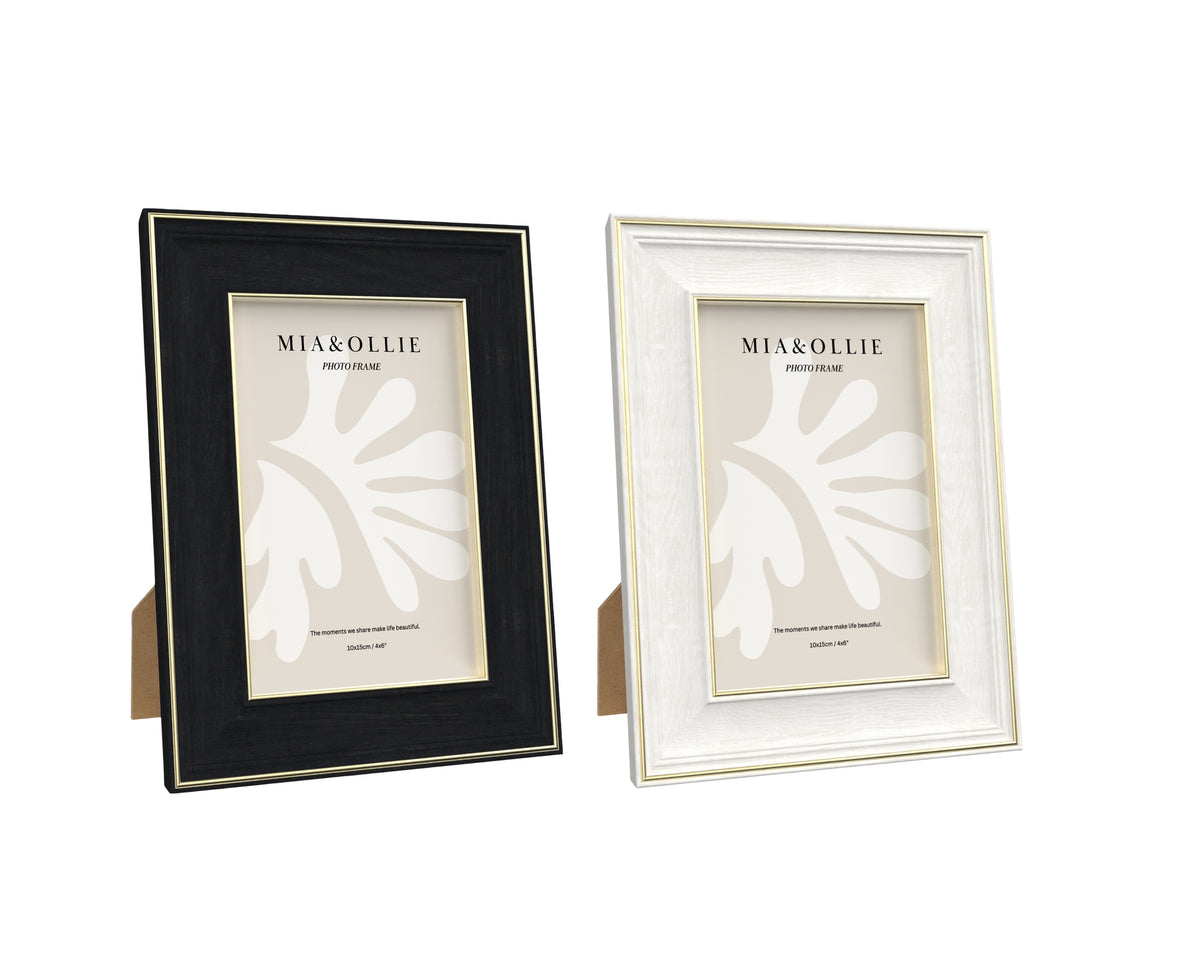 Bulk 24 Ps Photo Frame Rome 10x15cm 4x6in 2 Asst