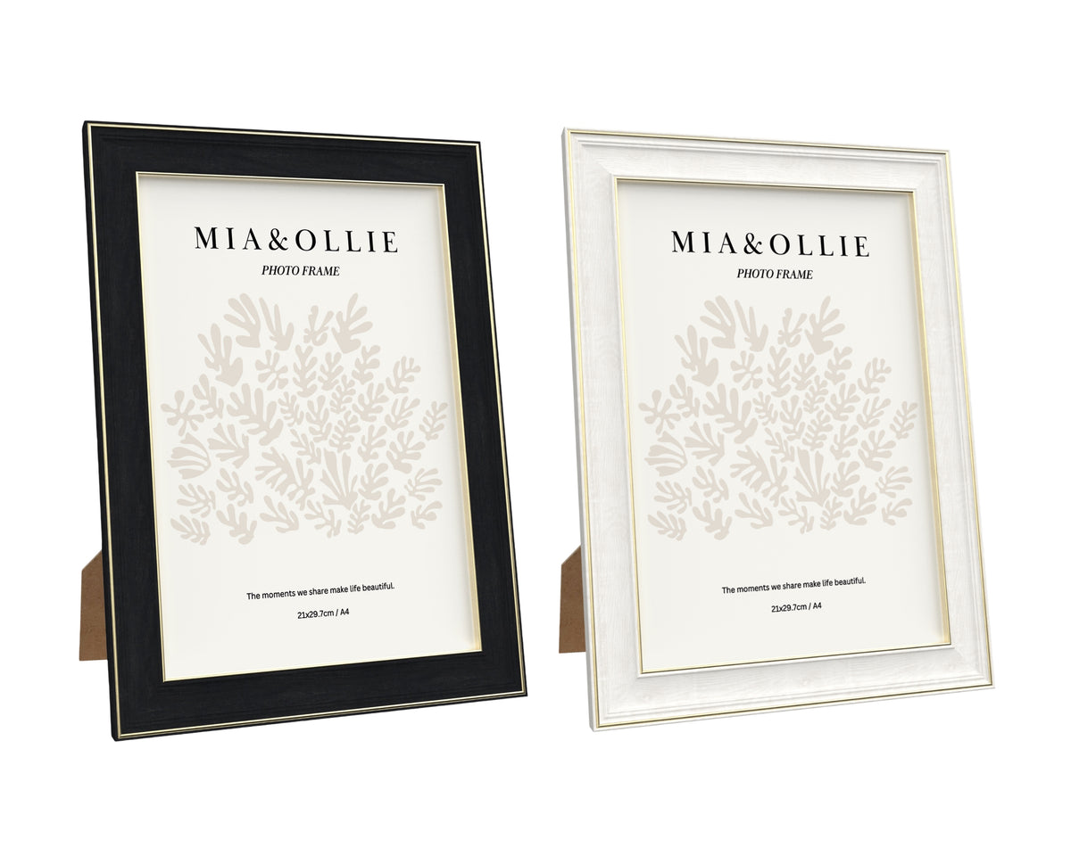 Bulk 24 Ps Photo Frame Rome a4 21x29.7cm 2 Asst